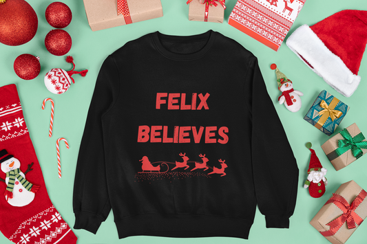 Believe Christmas Jumper