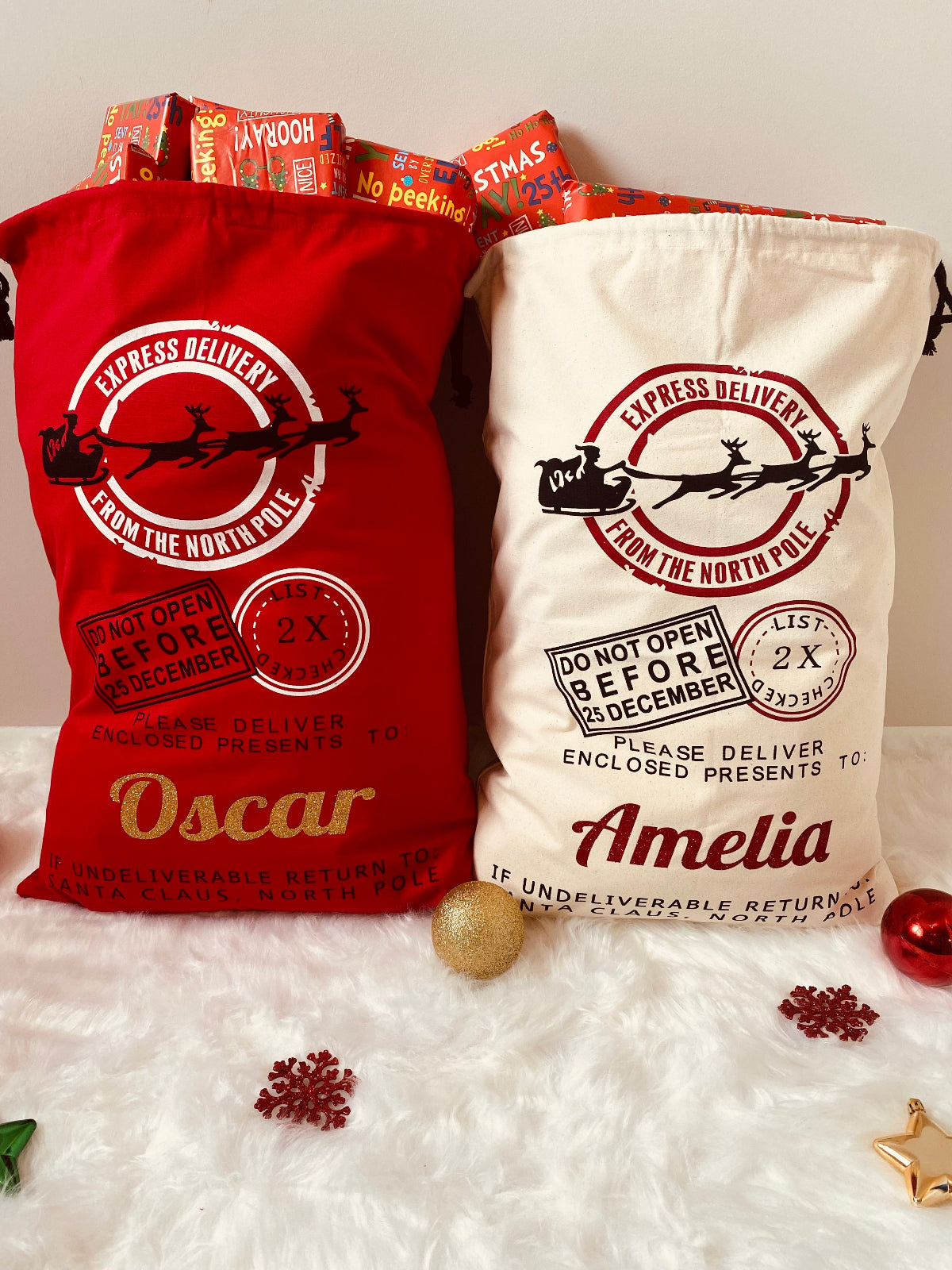 Personalised Christmas Sack