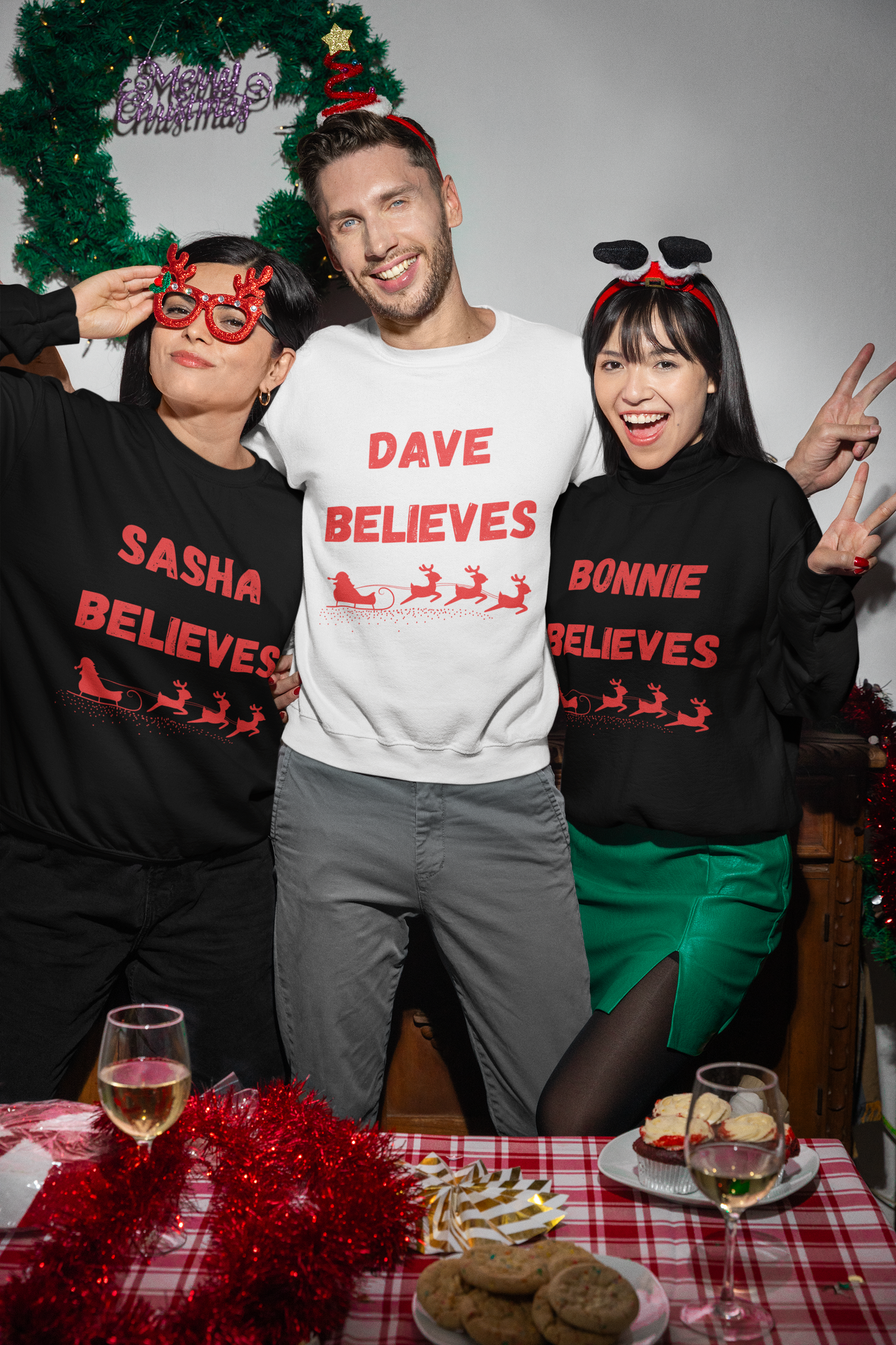 Believe Christmas Jumper