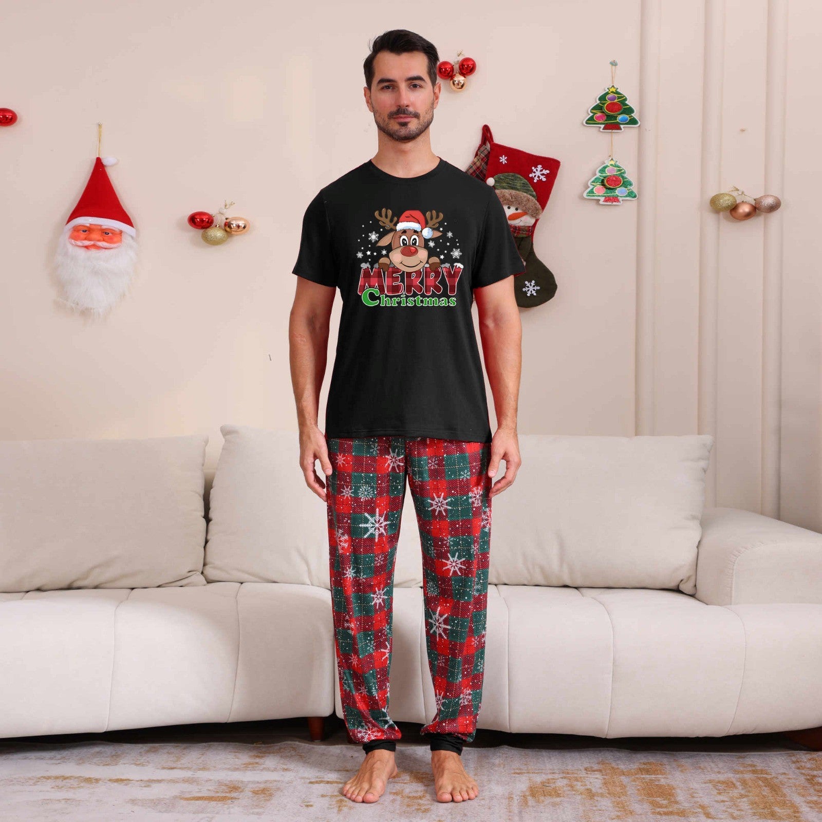 Merry Christmas T-shirt and Bottoms