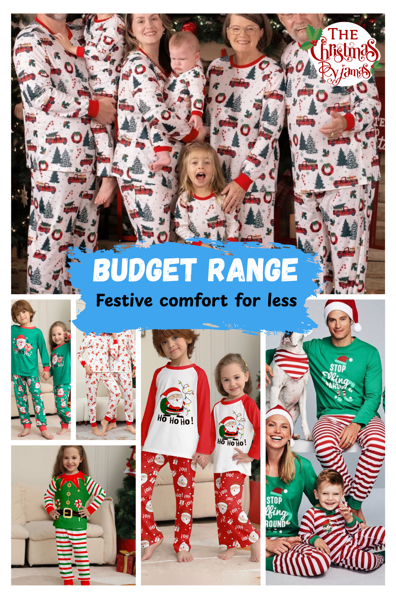 Budget Christmas Pyjamas