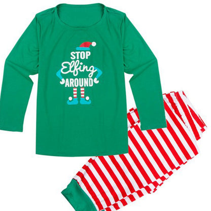 Stop Elfing Around Christmas Pyjamas