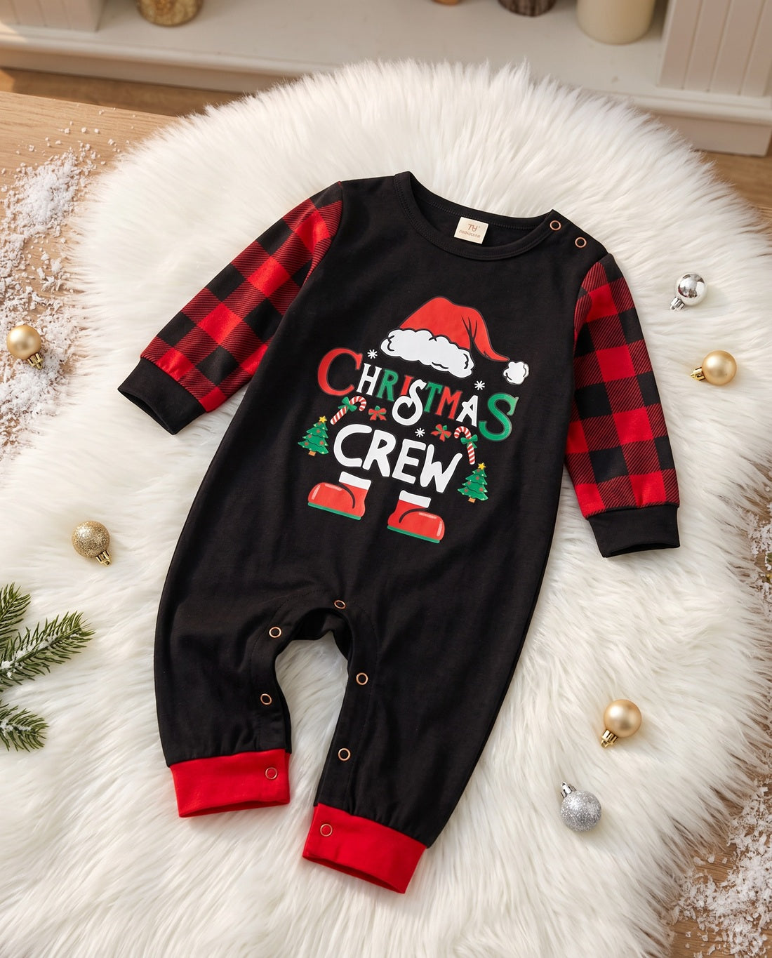 Christmas Crew 2026 Matching Family Pyjamas