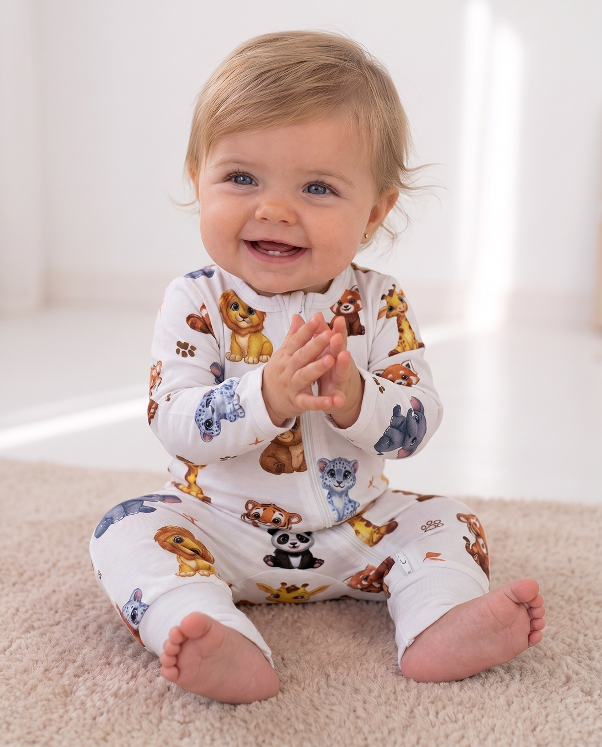 Baby Zoo Animal Romper