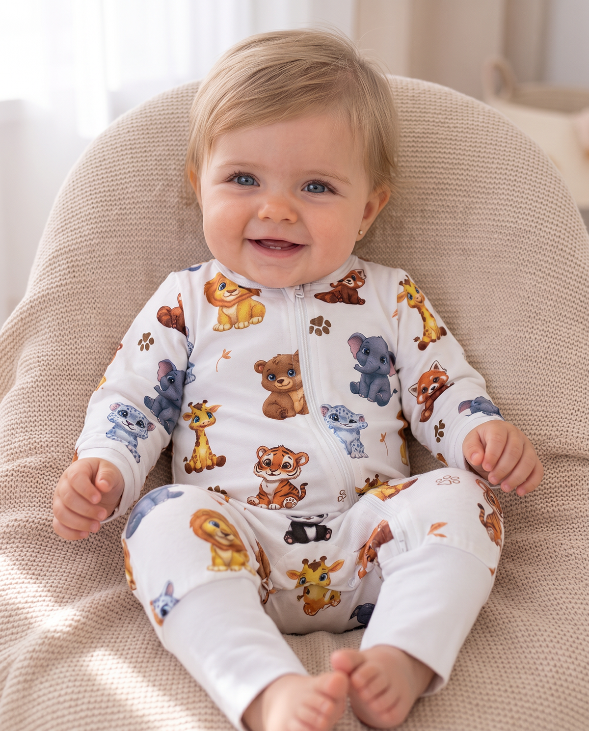Baby Zoo Animal Romper