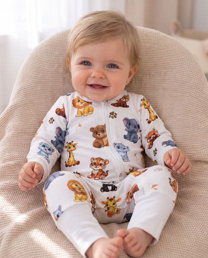 Baby Zoo Animal Romper
