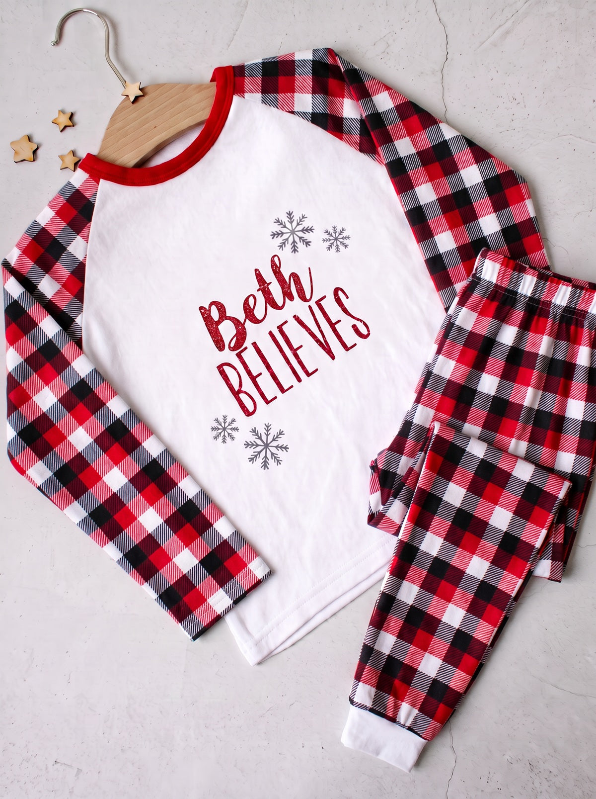 Christmas Wishes Personalised Pyjamas