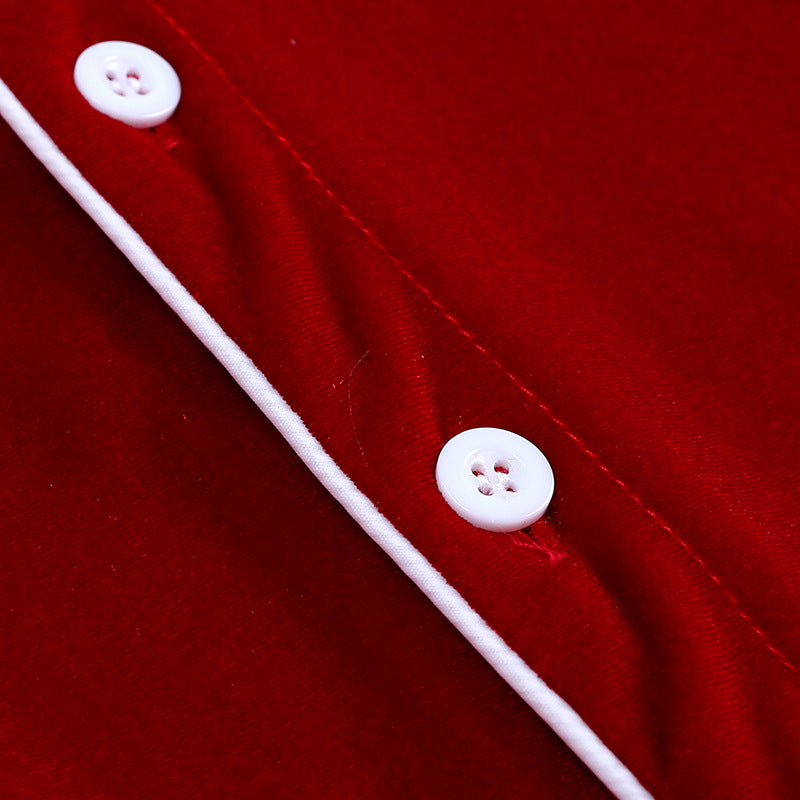 Kids Red Velvet Christmas PJs