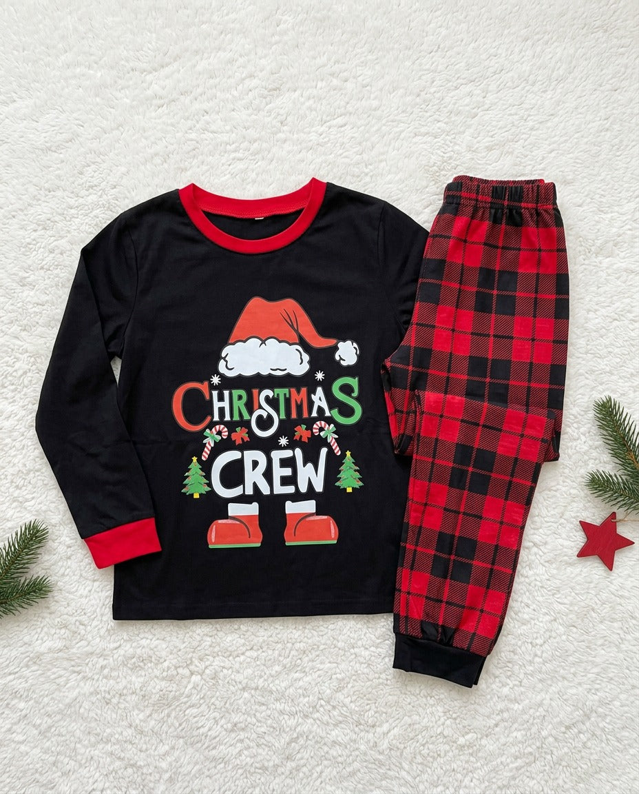 Christmas Crew 2026 Matching Family Pyjamas
