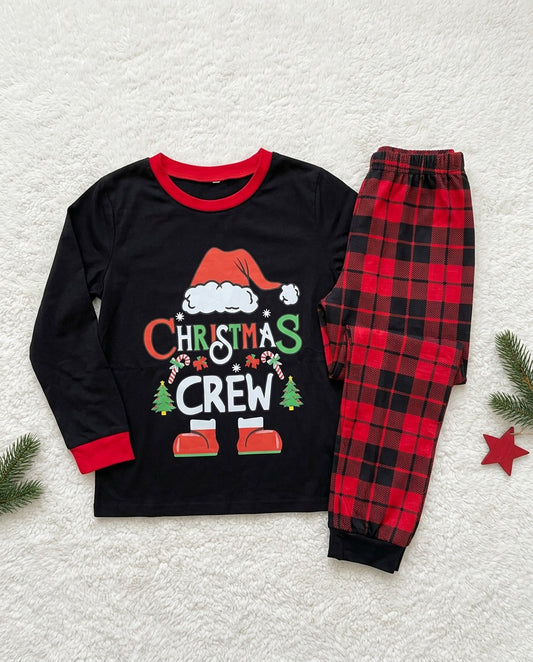 Christmas Crew 2026 Matching Family Pyjamas