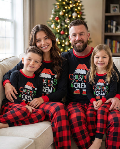 Christmas Crew 2026 Matching Family Pyjamas