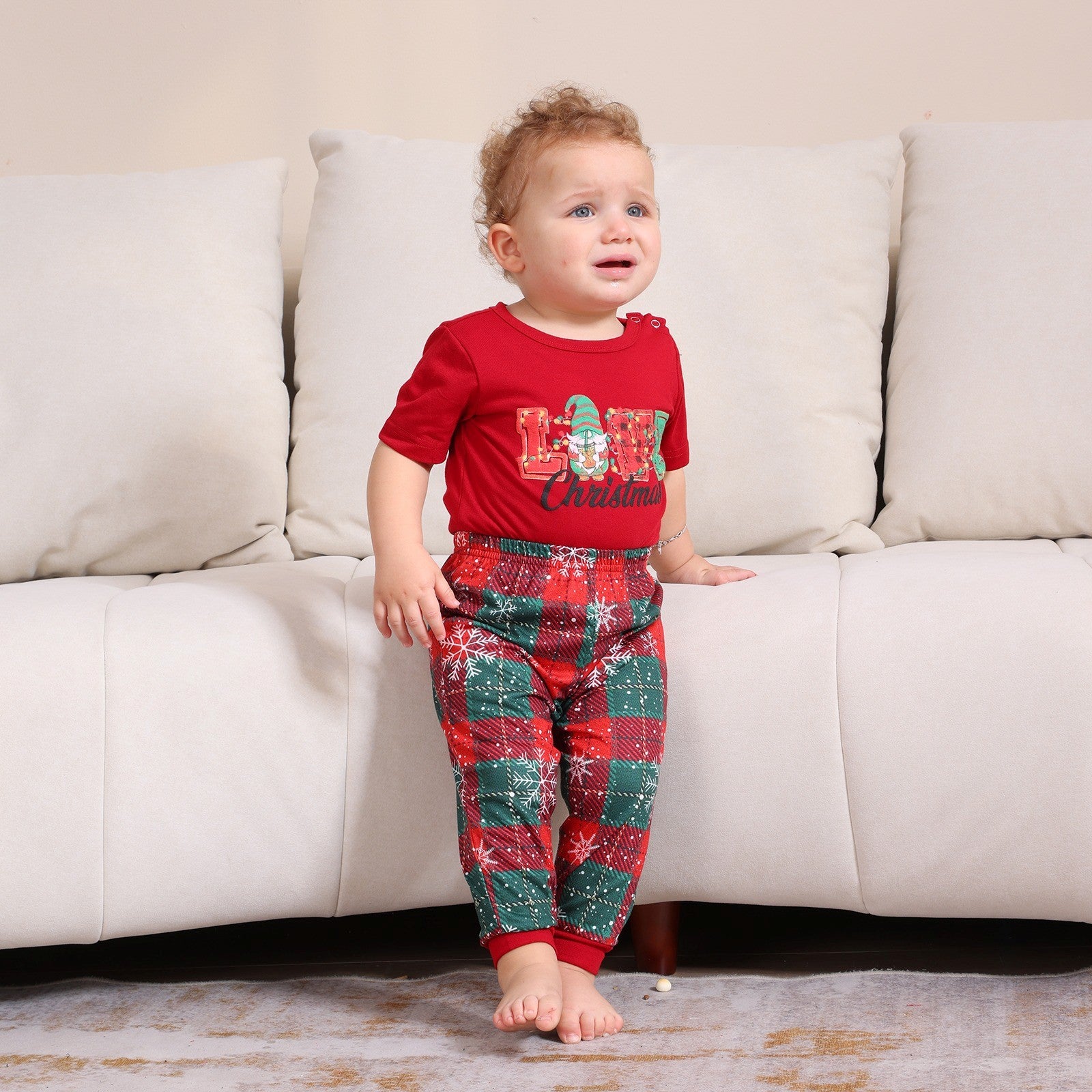 Matching family Christmas pyjamas