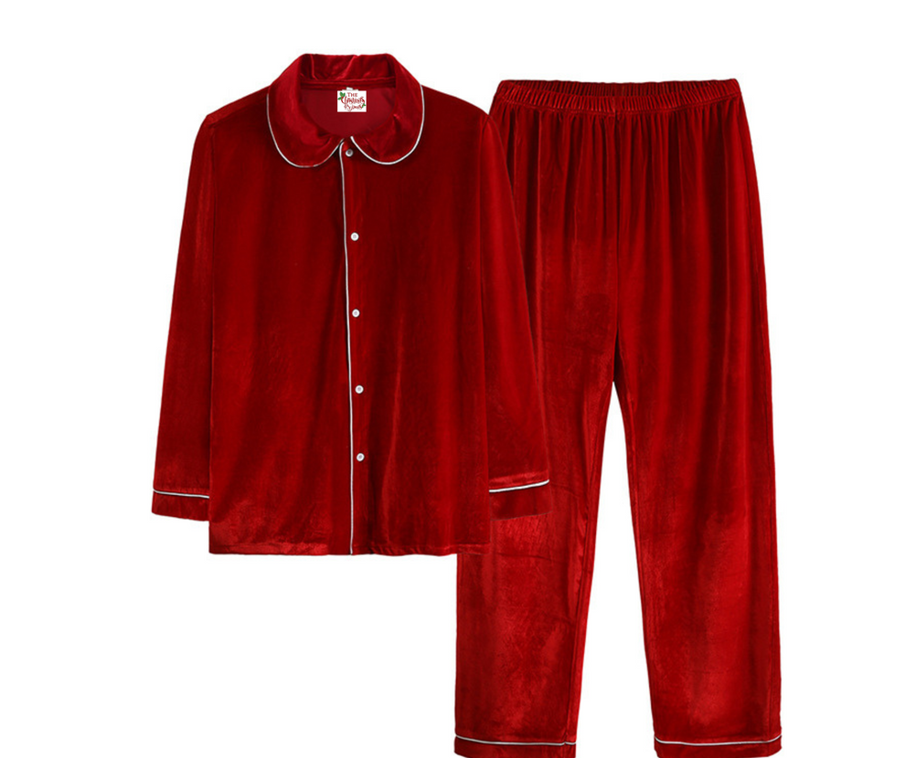 Red Velvet PJs Adults | The Christmas Pyjamas