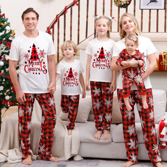 Matching Family Christmas T-Shirt & PJ Set