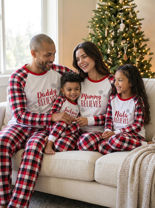 Christmas Wishes Personalised Pyjamas