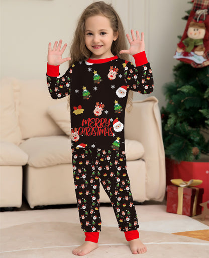 Black Merry Christmas PJs