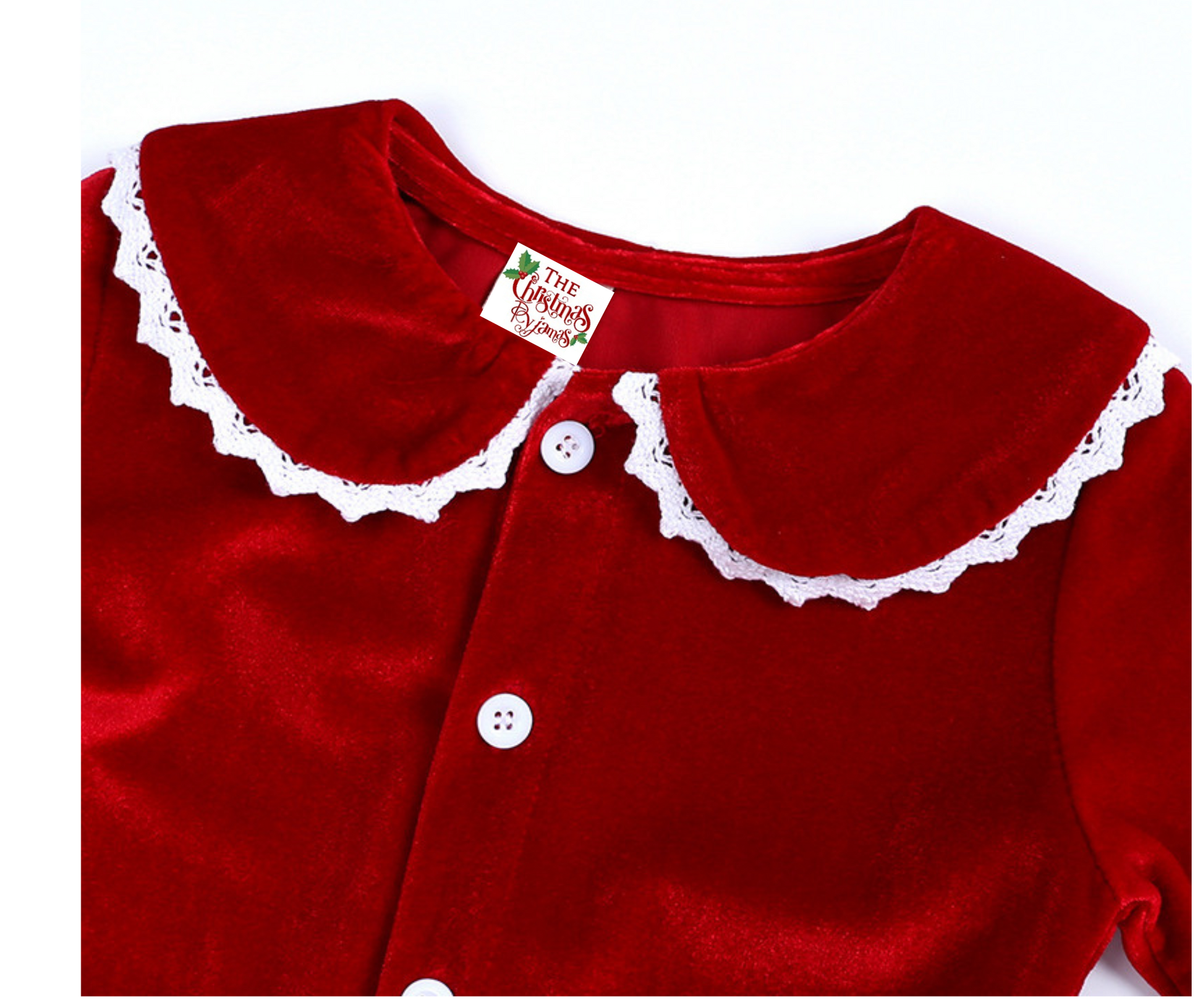 Kids Red Velvet Christmas PJs