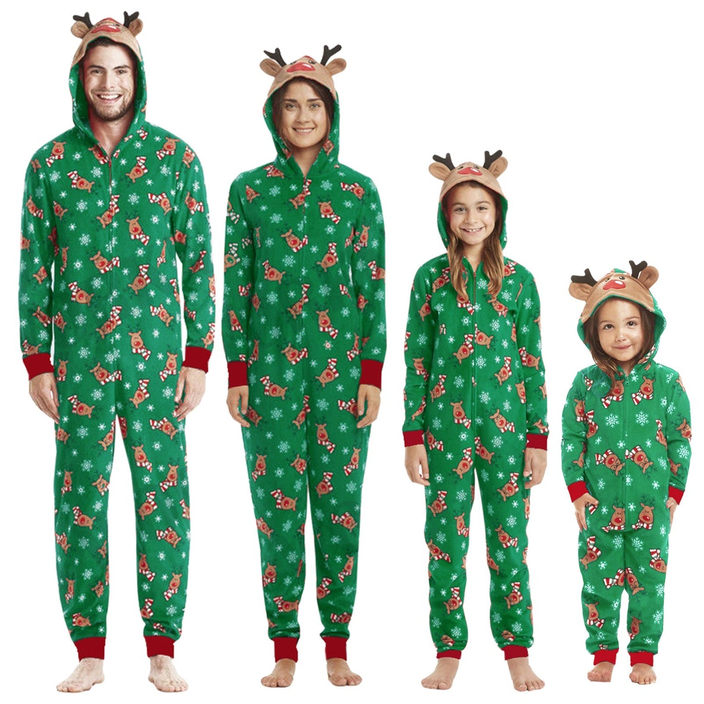 Green Christmas Onesies