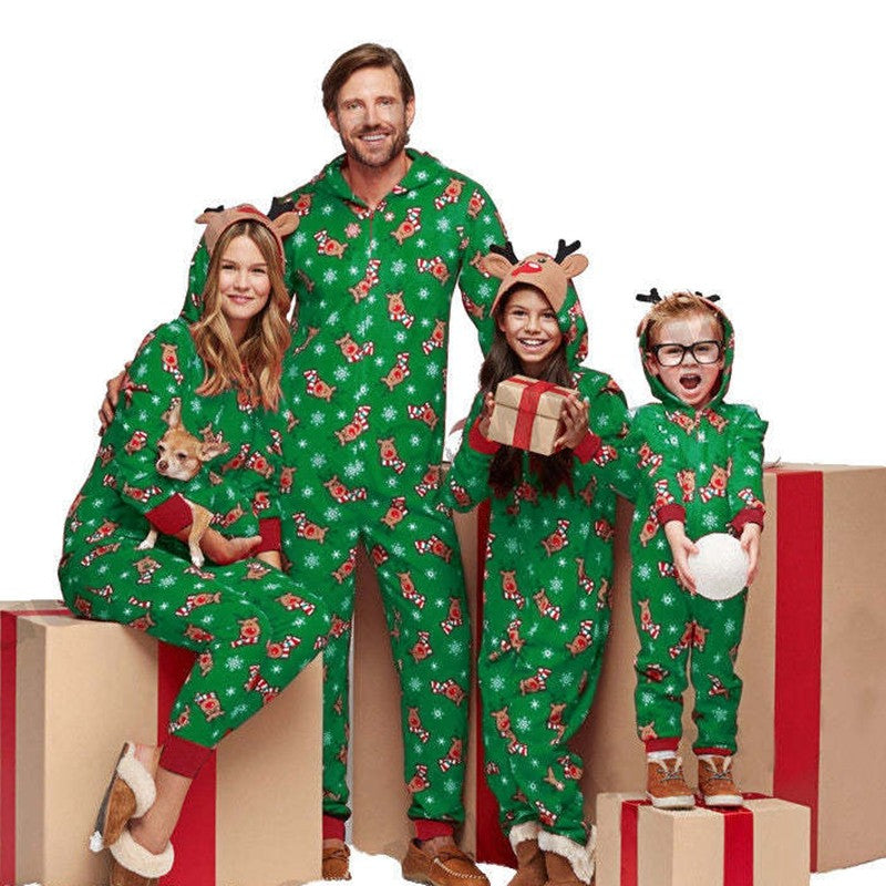Green Christmas Onesies