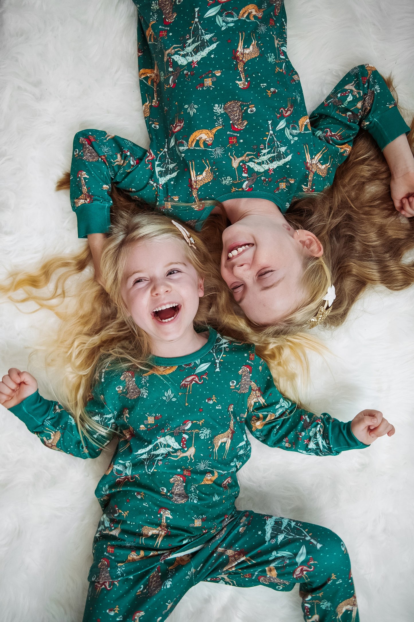 Jungle Kids Christmas Pyjamas
