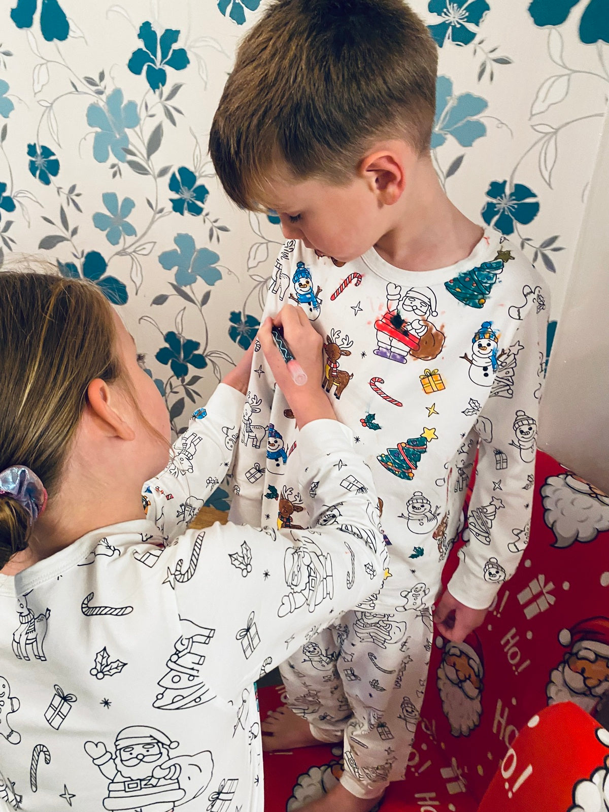 Christmas Colouring PJs