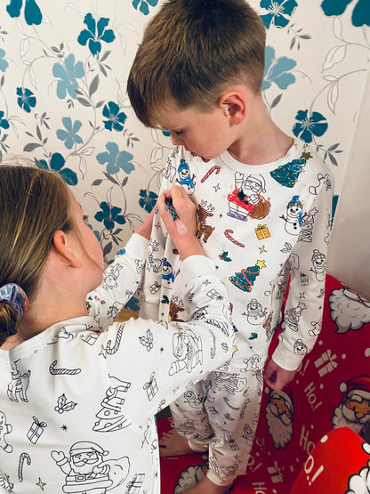Christmas Colouring PJs