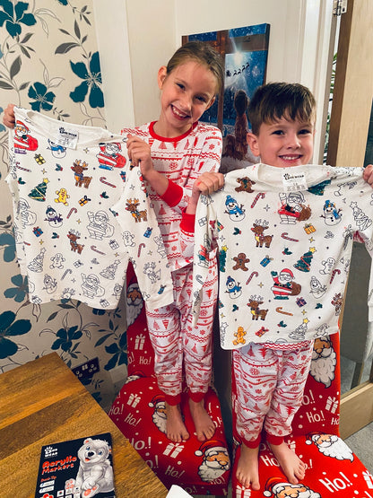 Christmas Colouring PJs