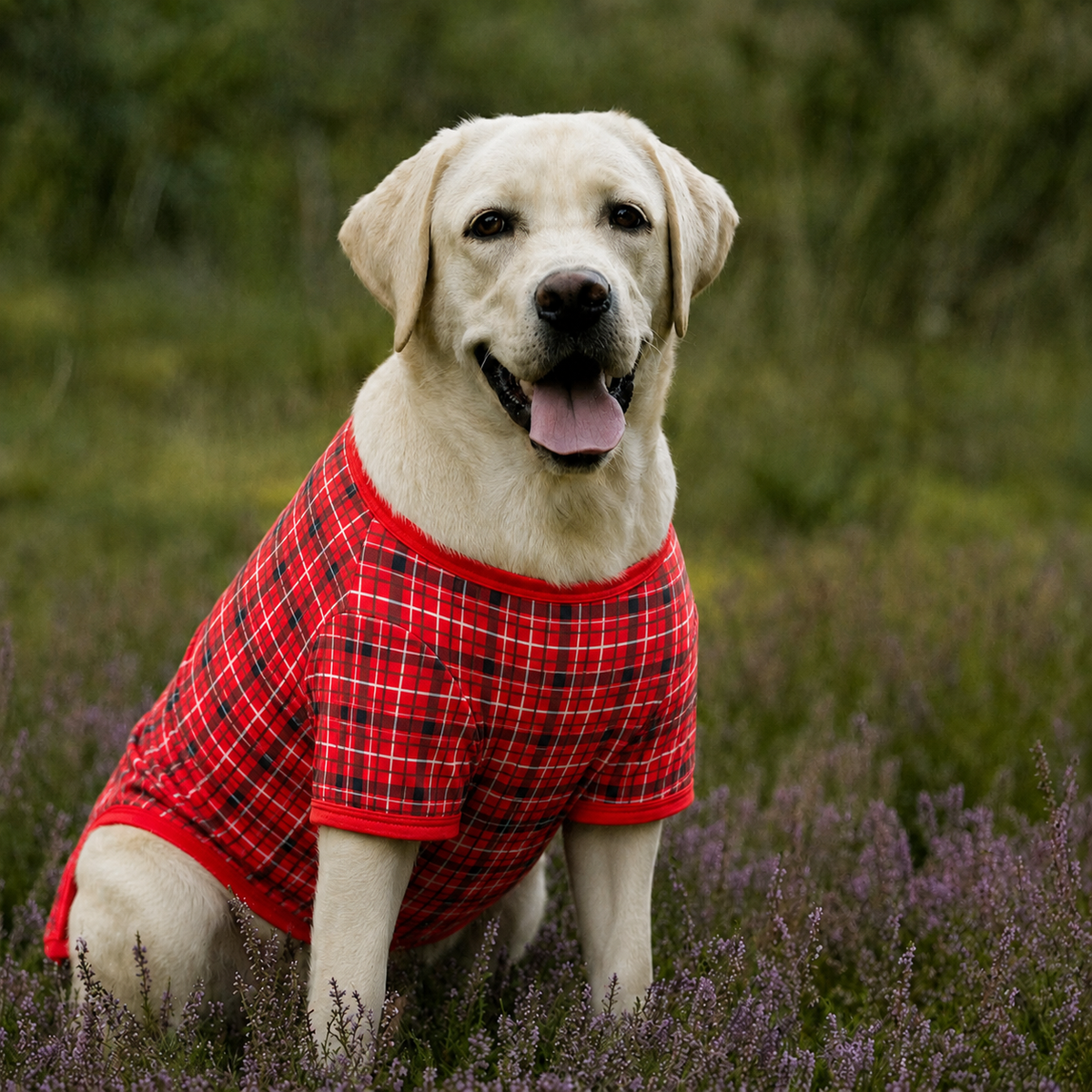 Tartan Pet Christmas PJs