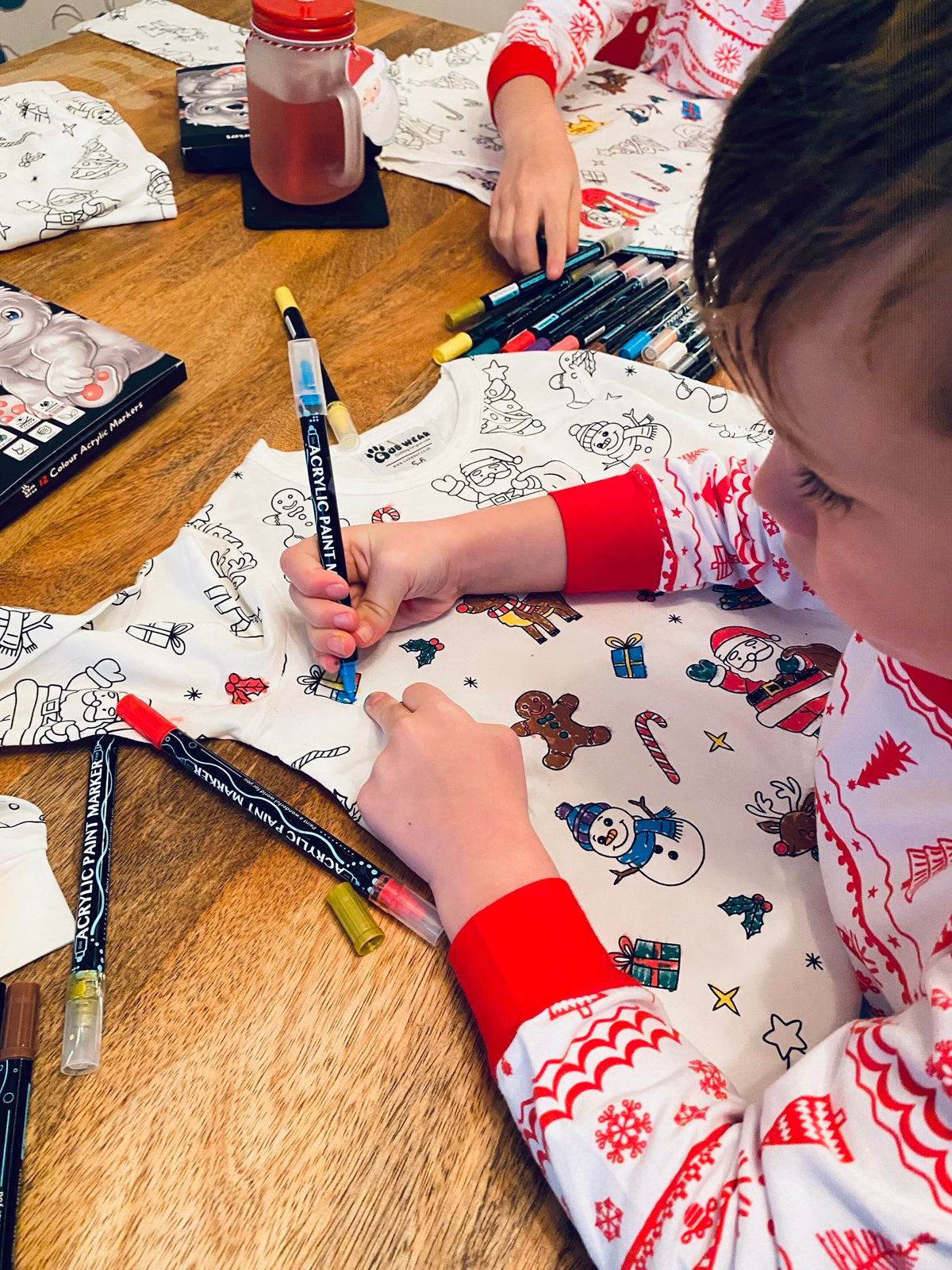 Christmas Colouring PJs
