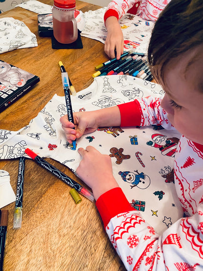 Christmas Colouring PJs