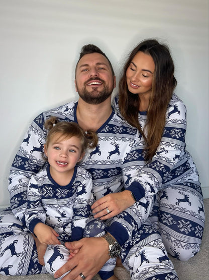 Navy Christmas Pyjamas