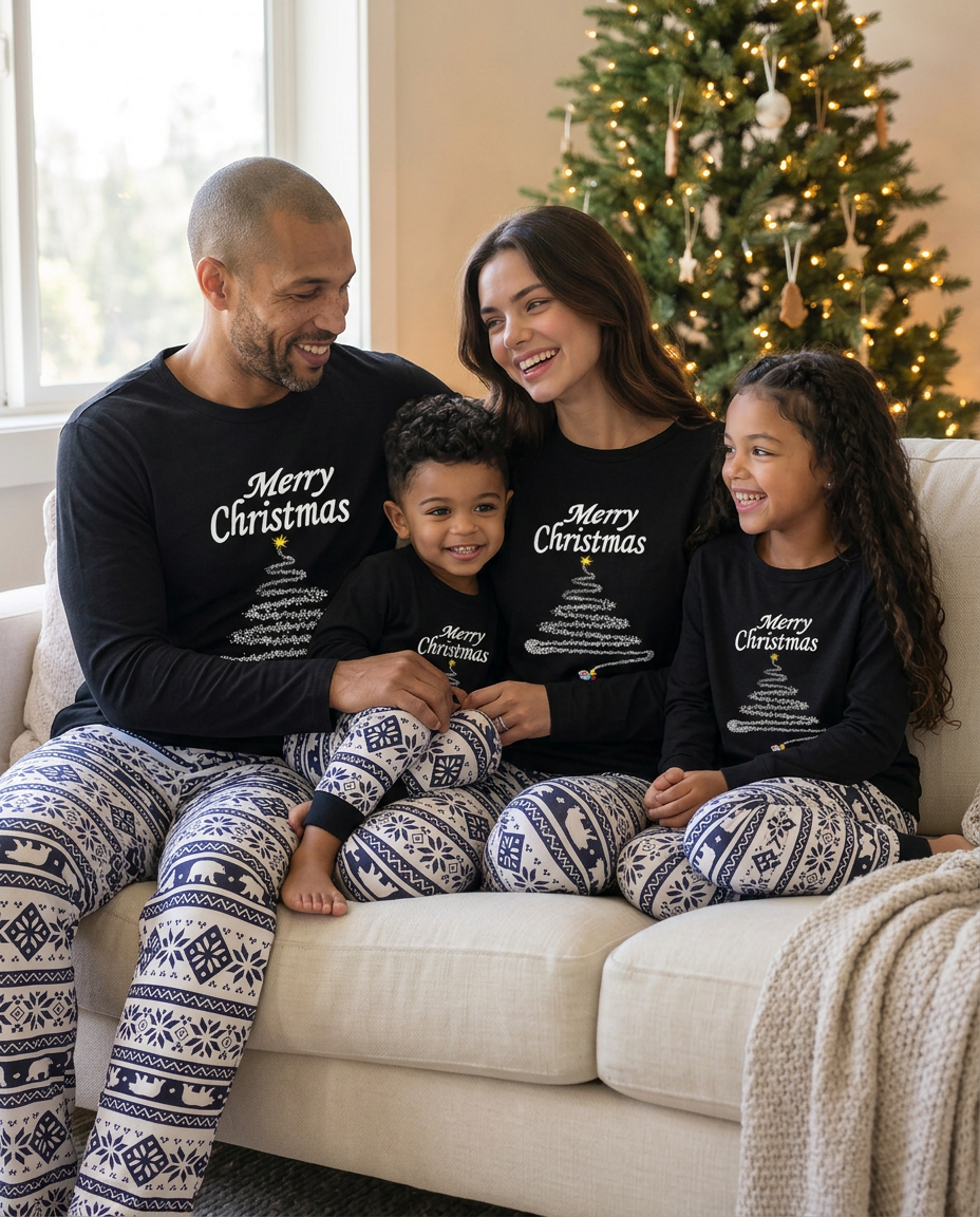 Merry Christmas Family PJs