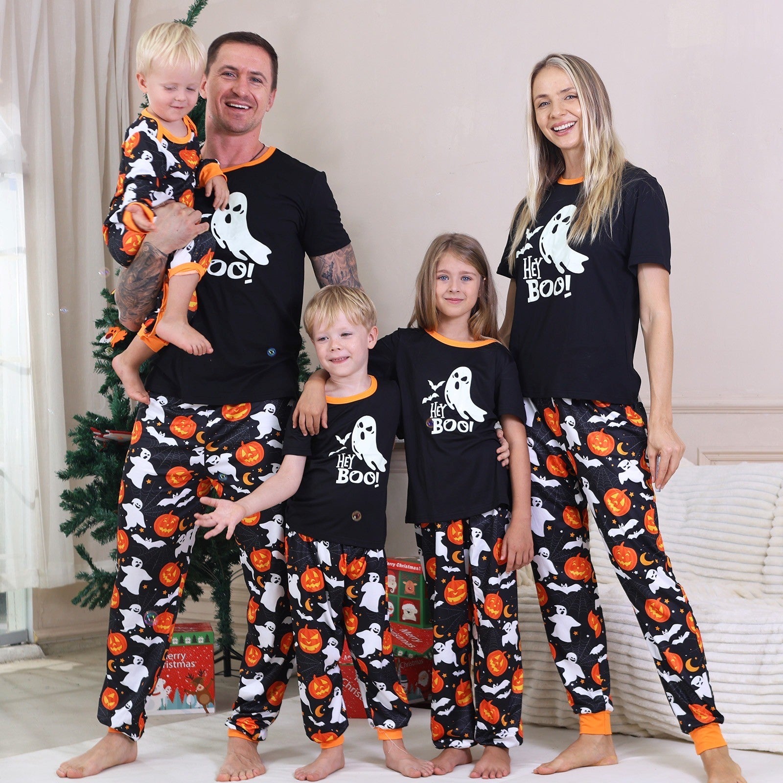 Hey Boo! Halloween Pyjama Set