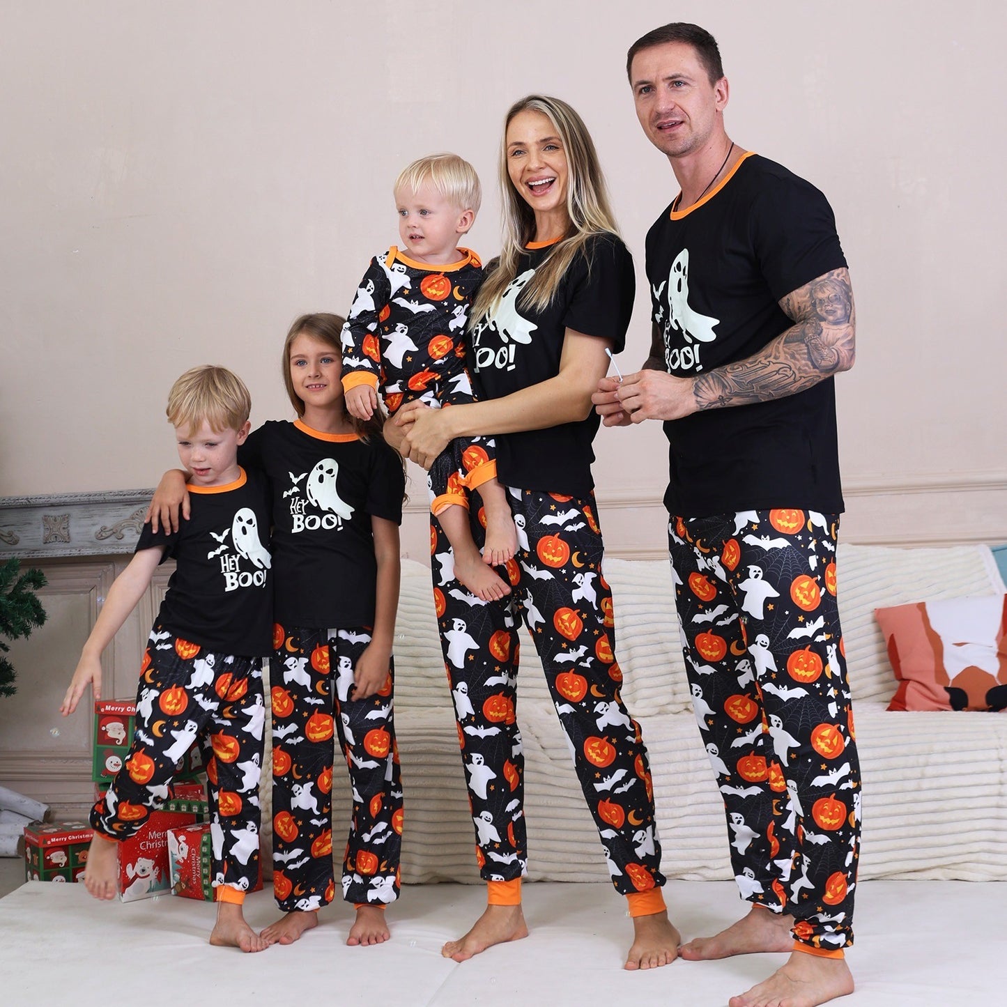 Hey Boo! Halloween Pyjama Set