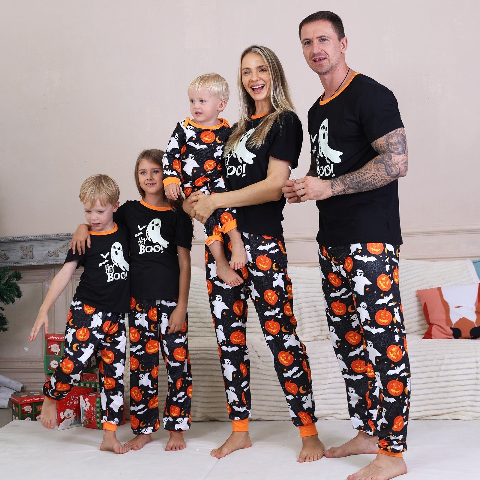 Hey Boo! Halloween Pyjama Set