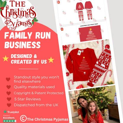 Red Magical Christmas Pyjamas