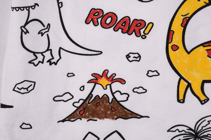 Dinosaur Colour Me in Pyjamas