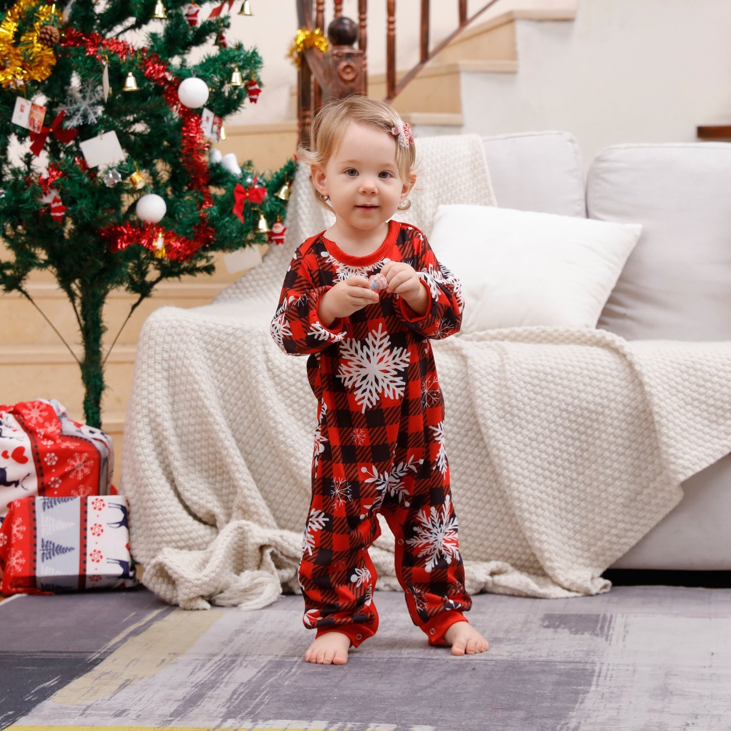 Matching Family Christmas T-Shirt & PJ Set