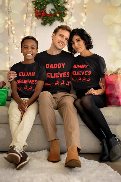 Believe Christmas T-shirts