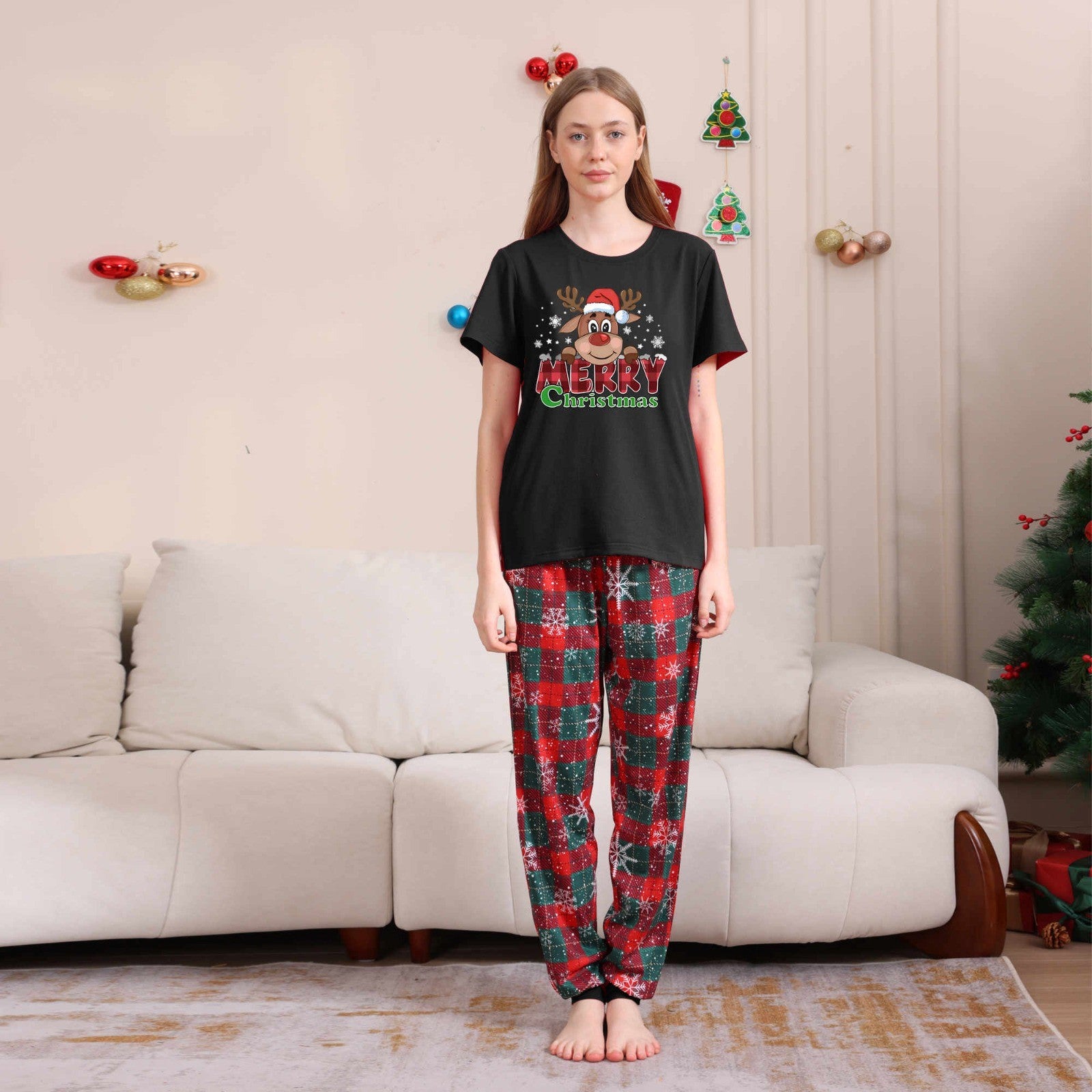Merry Christmas T-shirt and Bottoms