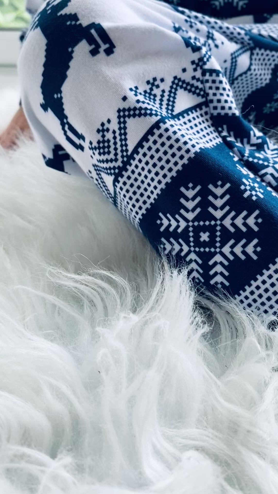 Navy Christmas Pyjamas
