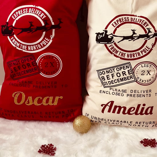 Personalised Christmas Sack